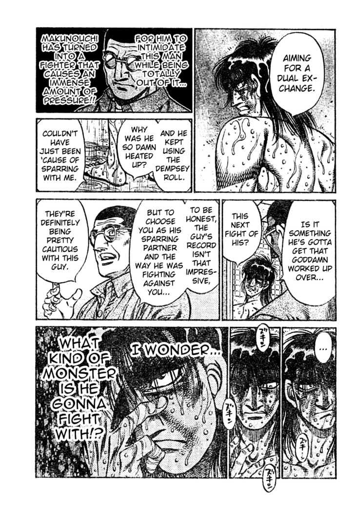 Hajime no Ippo Chapter 765 page 12 - Chapter 765 : Dual exchange
