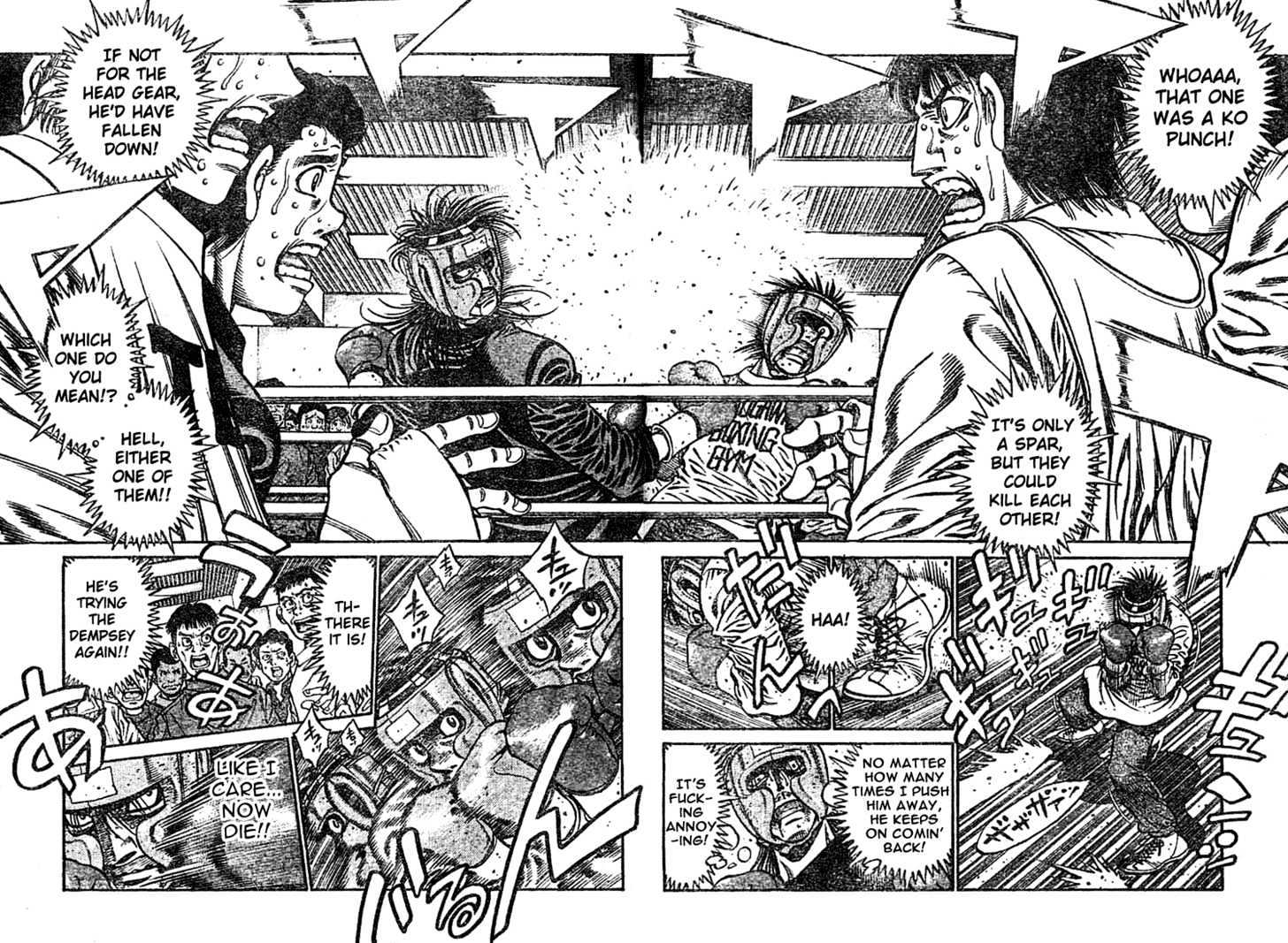 Hajime no Ippo Chapter 765 page 2 - Chapter 765 : Dual exchange
