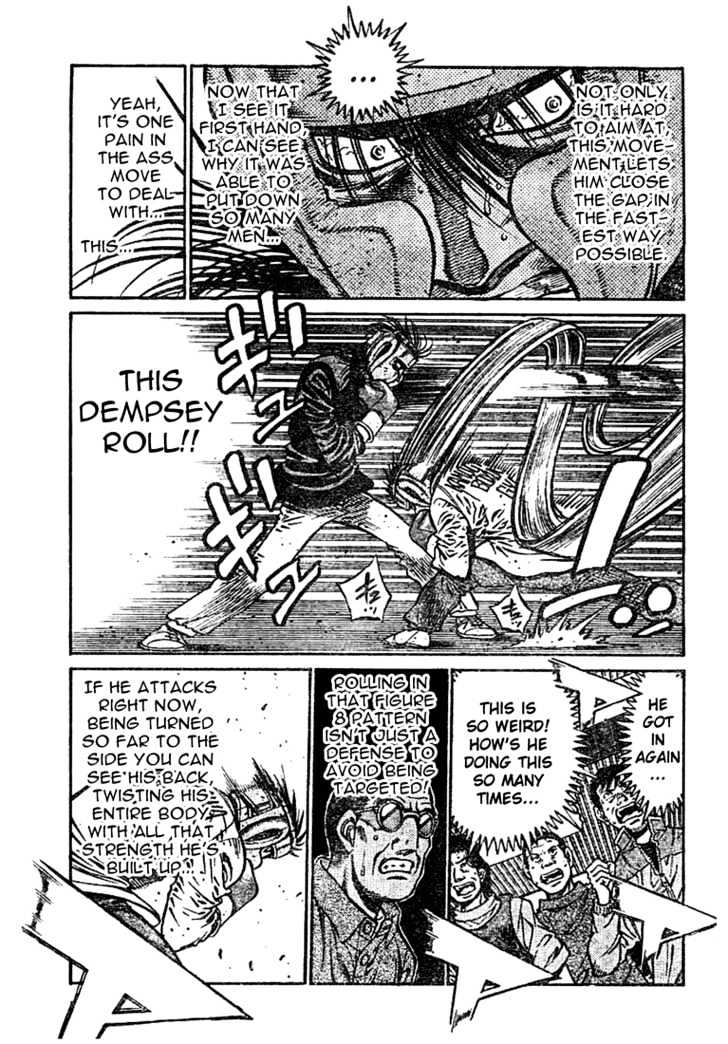 Hajime no Ippo Chapter 765 page 4 - Chapter 765 : Dual exchange