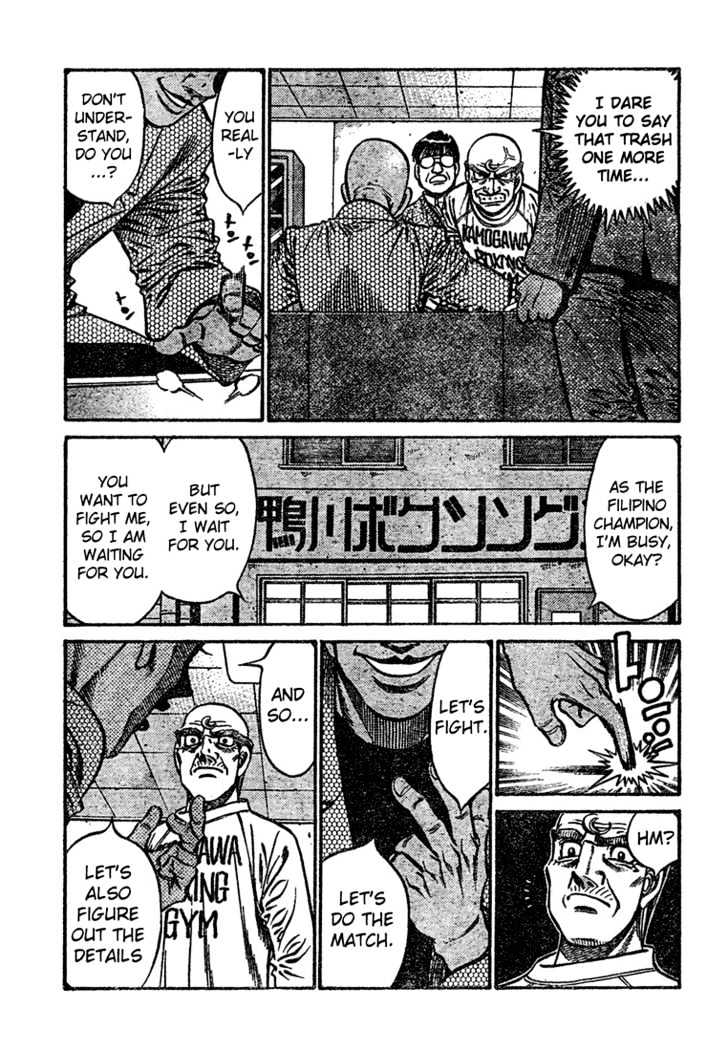 Hajime no Ippo Chapter 766 page 11 - Chapter 766 : The other weakness