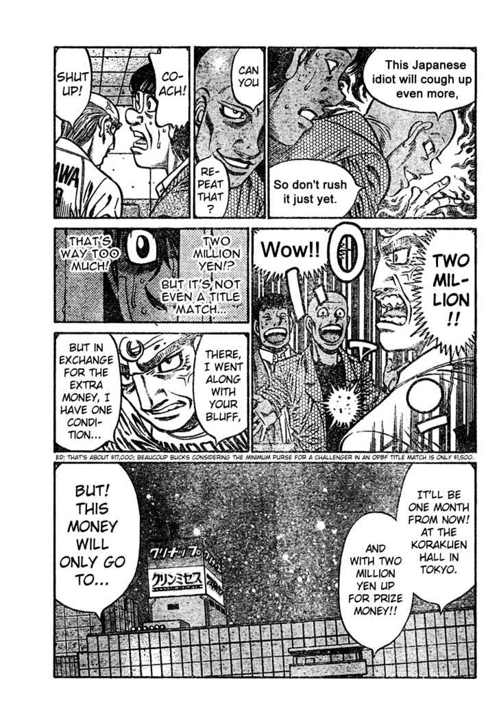 Hajime no Ippo Chapter 766 page 15 - Chapter 766 : The other weakness