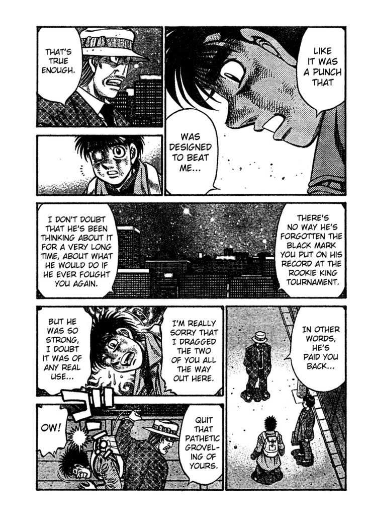 Hajime no Ippo Chapter 766 page 5 - Chapter 766 : The other weakness
