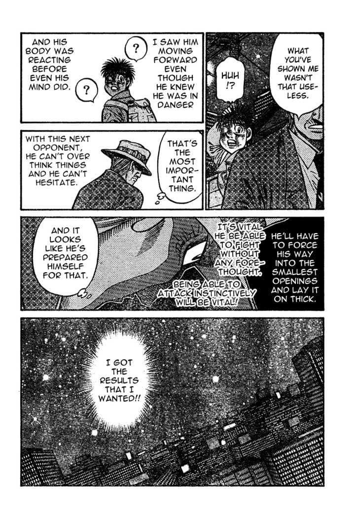 Hajime no Ippo Chapter 766 page 6 - Chapter 766 : The other weakness