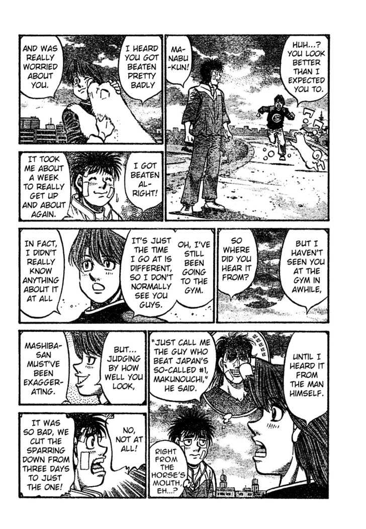 Hajime no Ippo Chapter 766 page 8 - Chapter 766 : The other weakness
