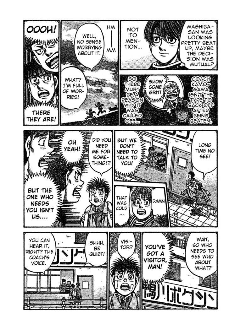 Hajime no Ippo Chapter 766 page 9 - Chapter 766 : The other weakness