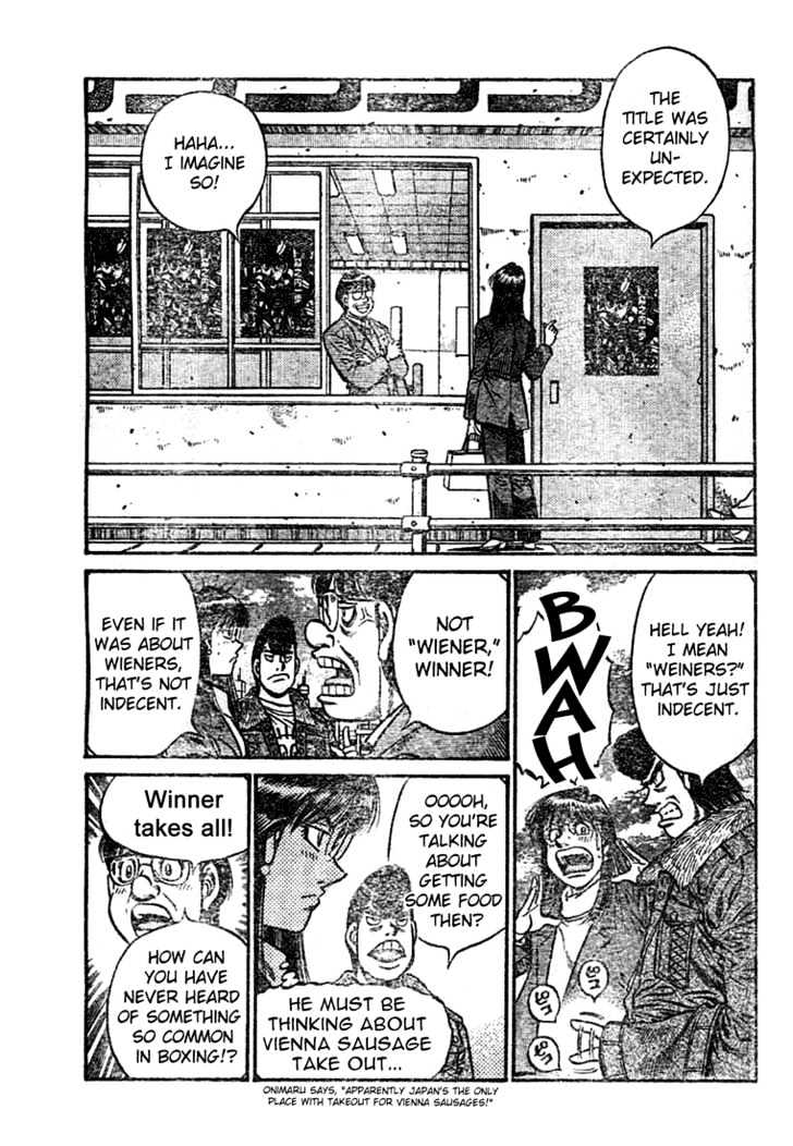 Hajime no Ippo Chapter 767 page 11 - Chapter 767 : A fight or a job