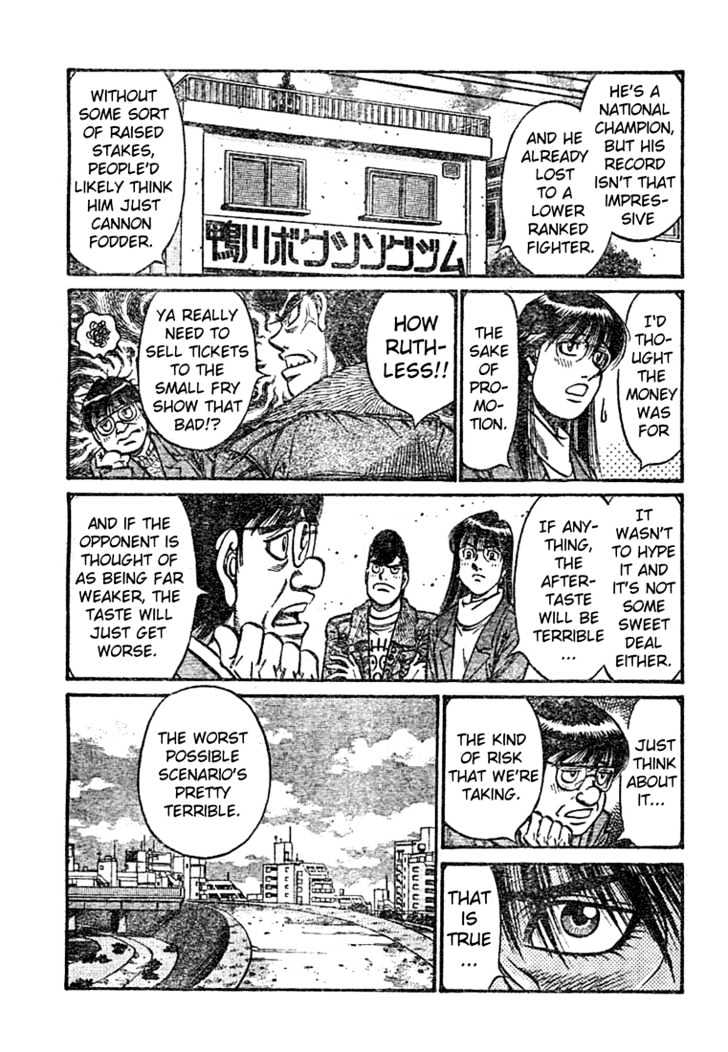 Hajime no Ippo Chapter 767 page 13 - Chapter 767 : A fight or a job
