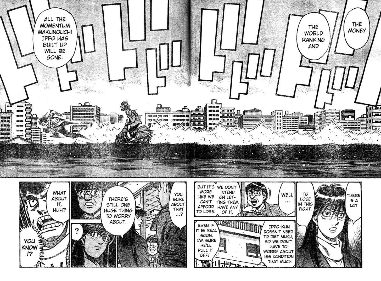 Hajime no Ippo Chapter 767 page 14 - Chapter 767 : A fight or a job
