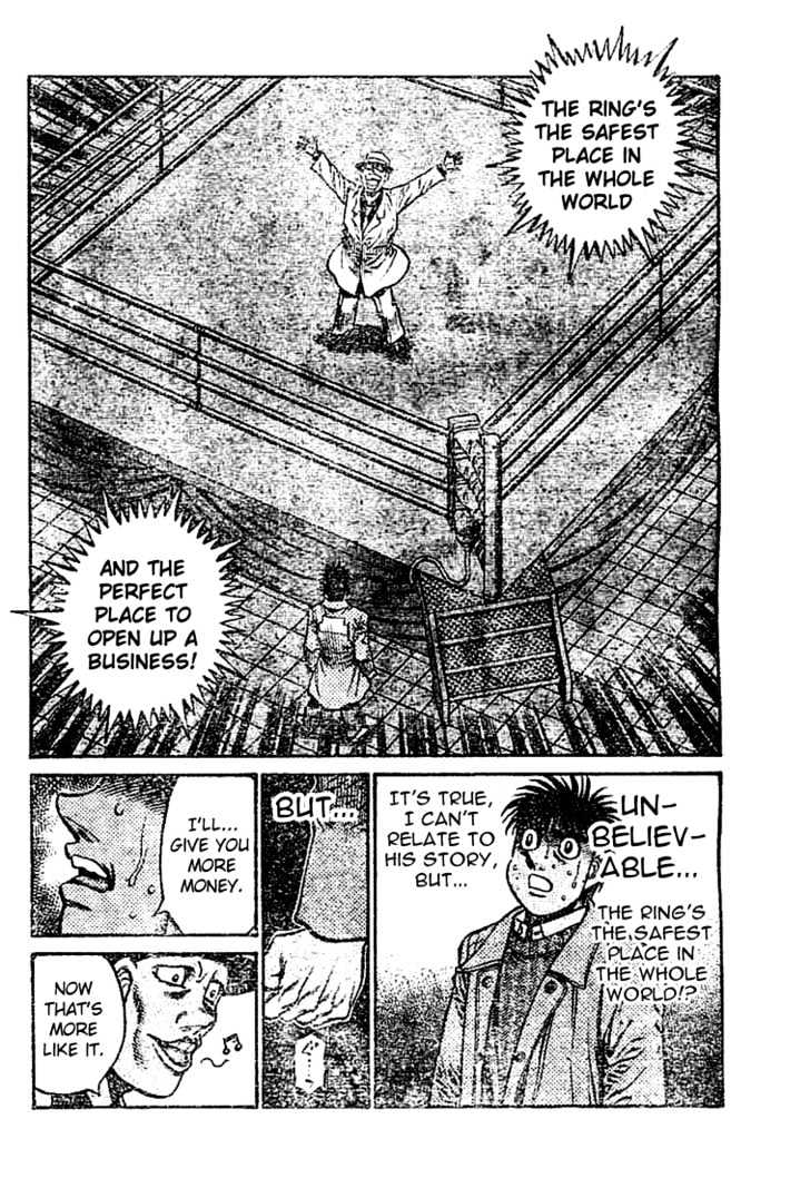 Hajime no Ippo Chapter 768 page 15 - Chapter 768 : Fixing the fight fixer