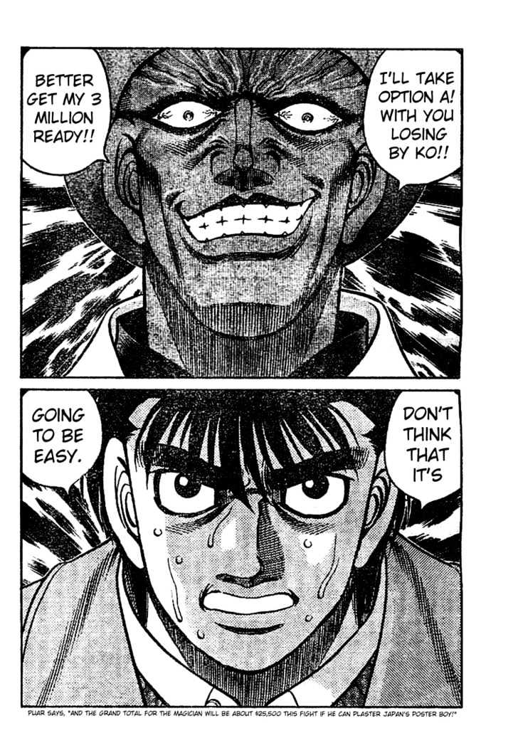 Hajime no Ippo Chapter 768 page 17 - Chapter 768 : Fixing the fight fixer