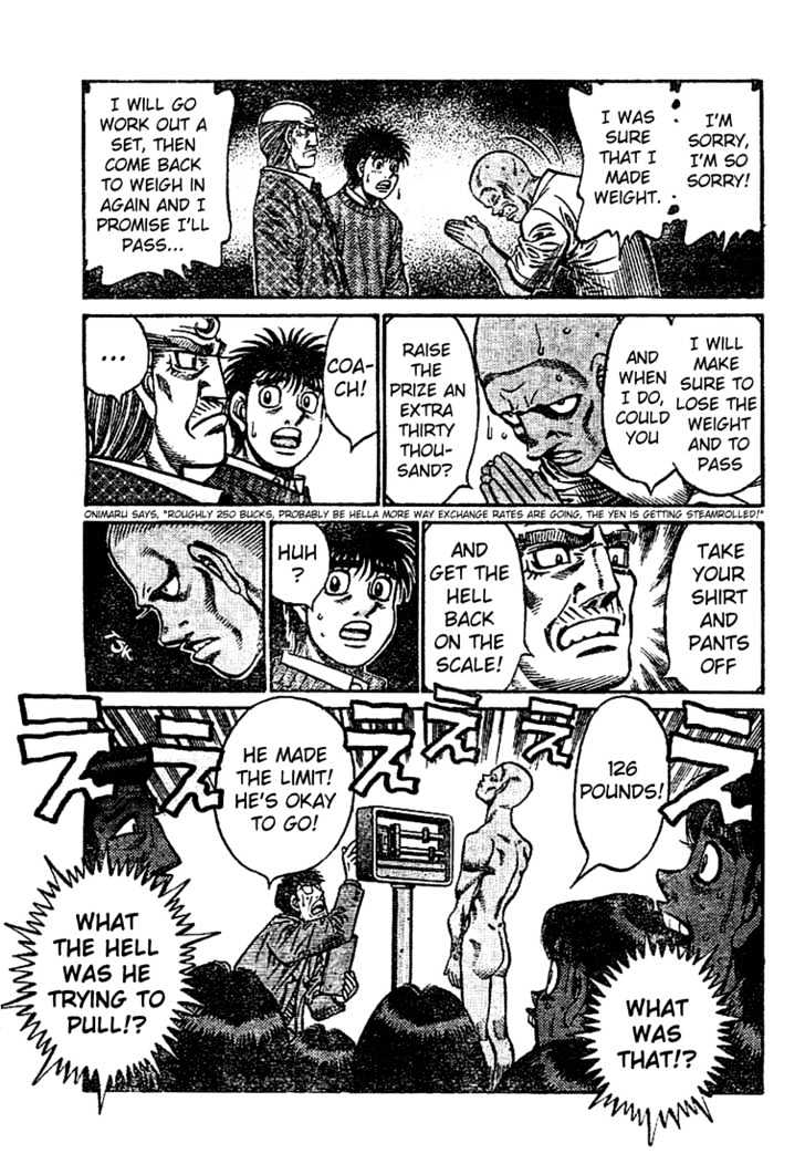 Hajime no Ippo Chapter 768 page 6 - Chapter 768 : Fixing the fight fixer