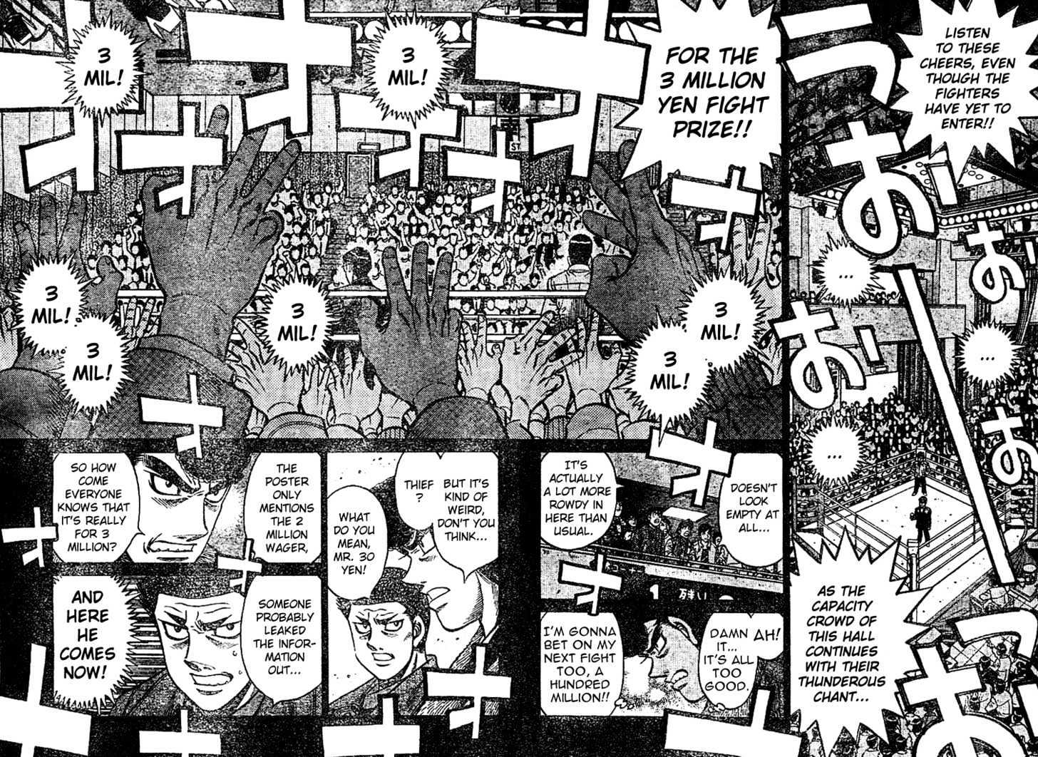 Hajime no Ippo Chapter 769 page 11 - Chapter 769 : Heavy Money