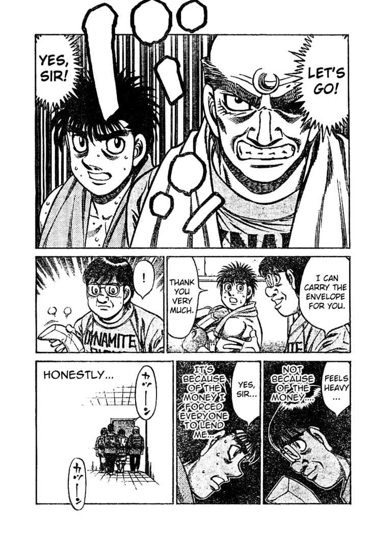 Hajime no Ippo Chapter 769 page 15 - Chapter 769 : Heavy Money