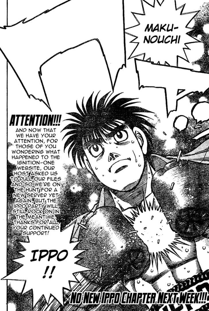 Hajime no Ippo Chapter 769 page 18 - Chapter 769 : Heavy Money