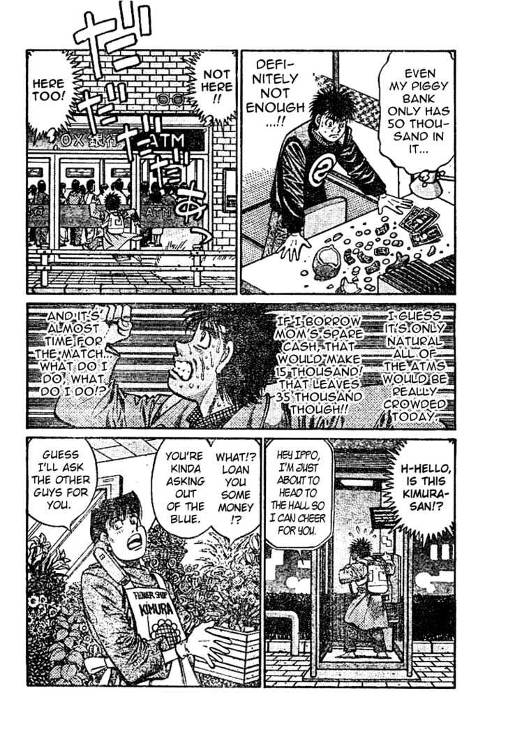 Hajime no Ippo Chapter 769 page 3 - Chapter 769 : Heavy Money