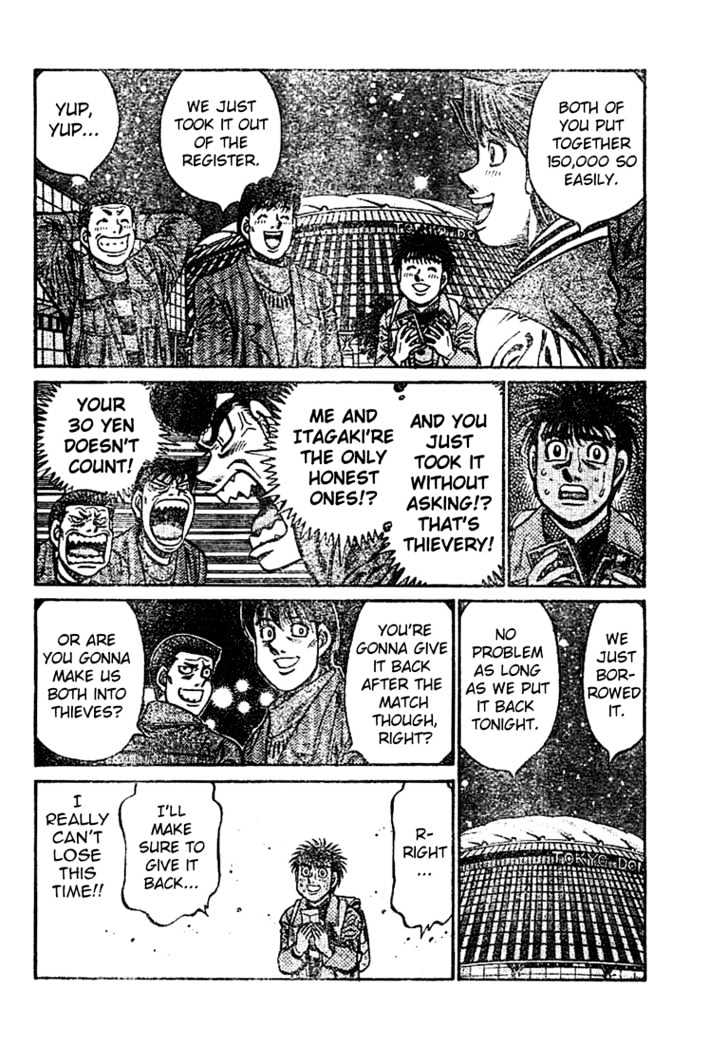 Hajime no Ippo Chapter 769 page 7 - Chapter 769 : Heavy Money