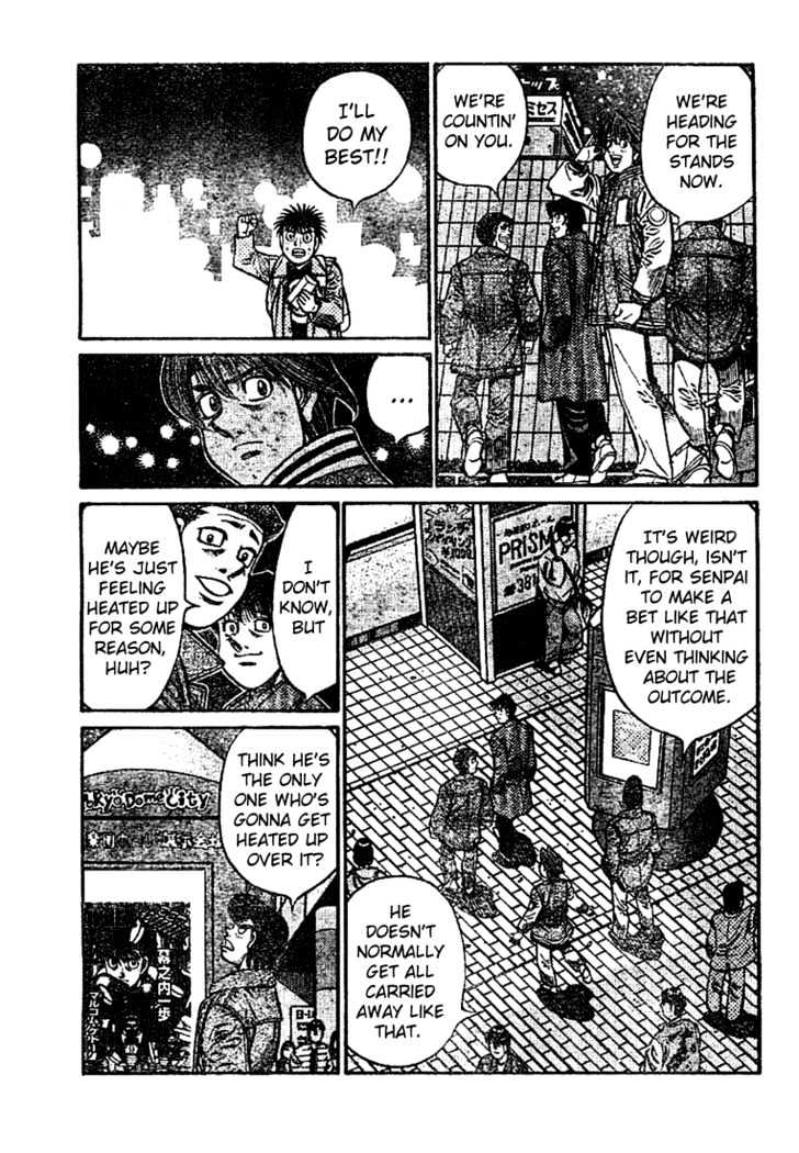 Hajime no Ippo Chapter 769 page 8 - Chapter 769 : Heavy Money