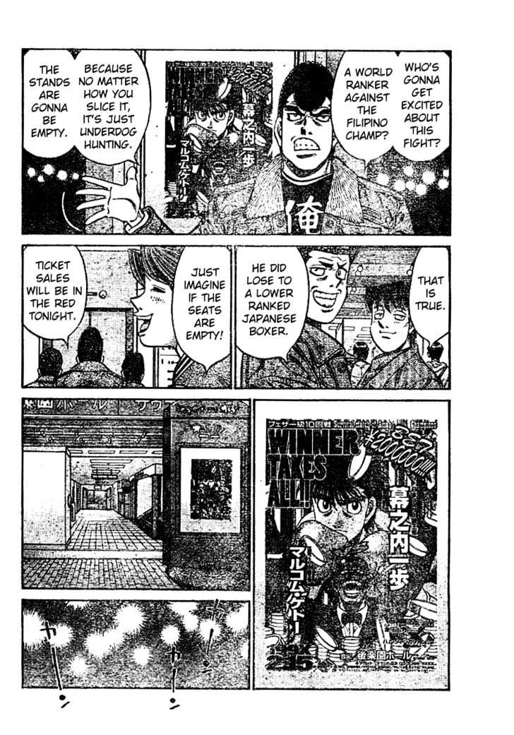 Hajime no Ippo Chapter 769 page 9 - Chapter 769 : Heavy Money