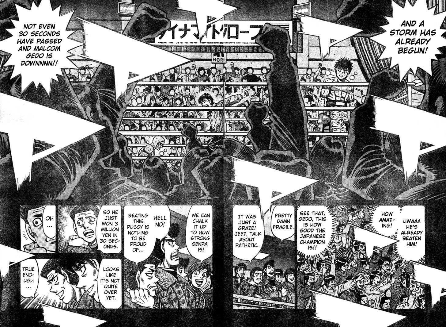 Hajime no Ippo Chapter 771 page 2 - Chapter 771 : A casual down
