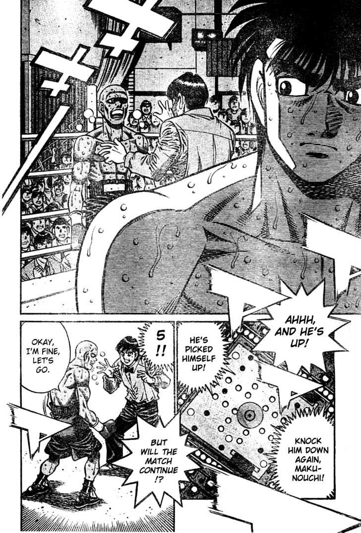 Hajime no Ippo Chapter 771 page 3 - Chapter 771 : A casual down