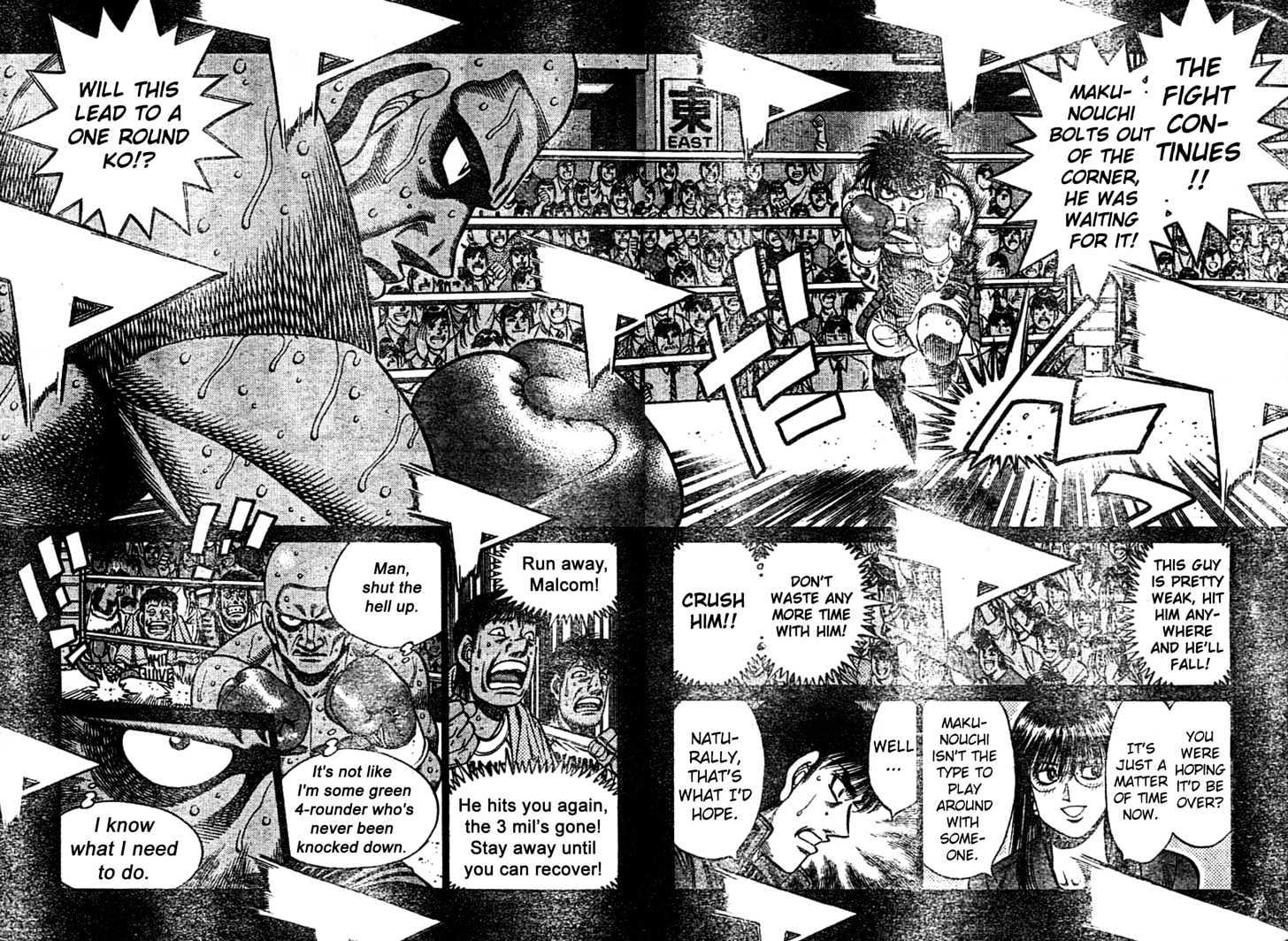 Hajime no Ippo Chapter 771 page 7 - Chapter 771 : A casual down