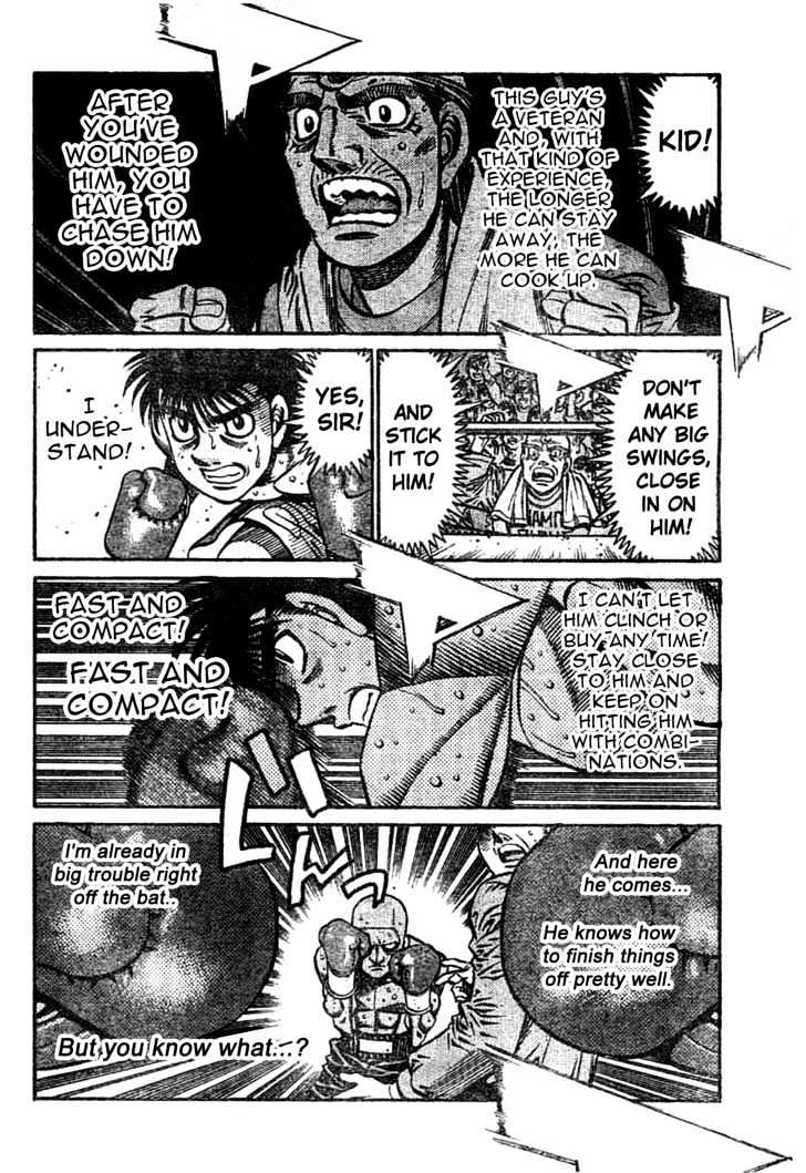 Hajime no Ippo Chapter 771 page 8 - Chapter 771 : A casual down