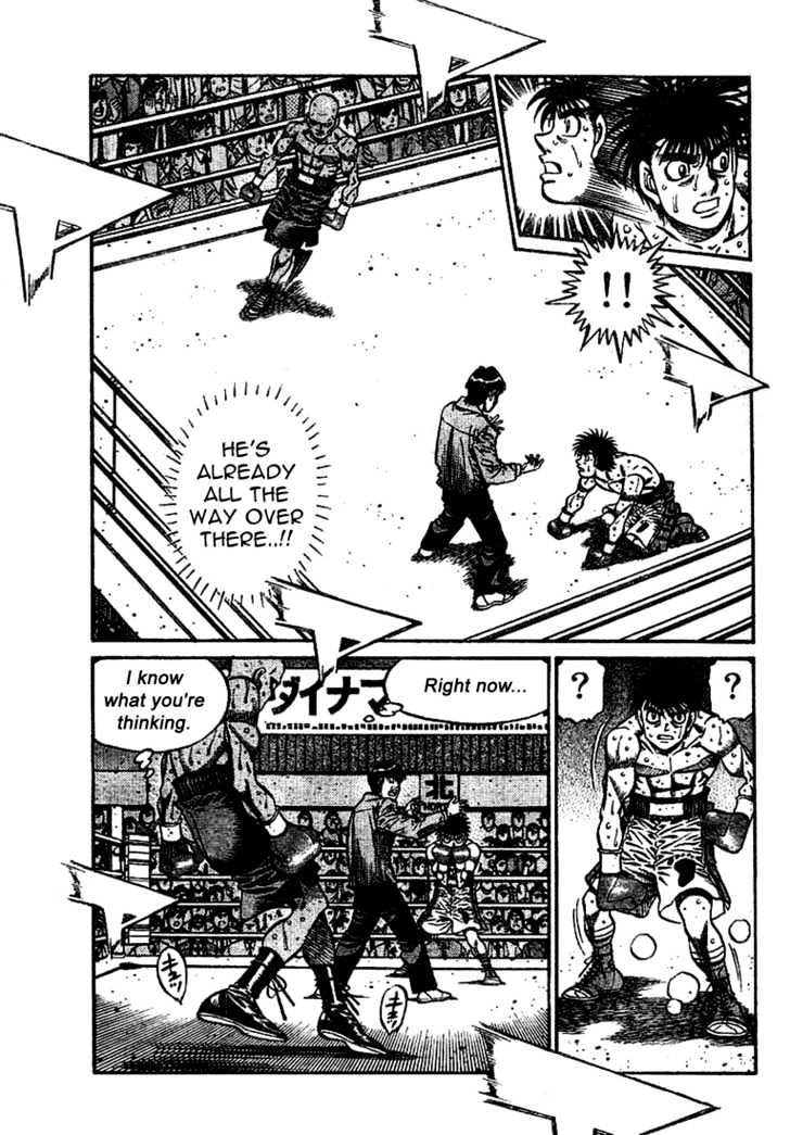 Hajime no Ippo Chapter 772 page 9 - Chapter 772 : Magic show