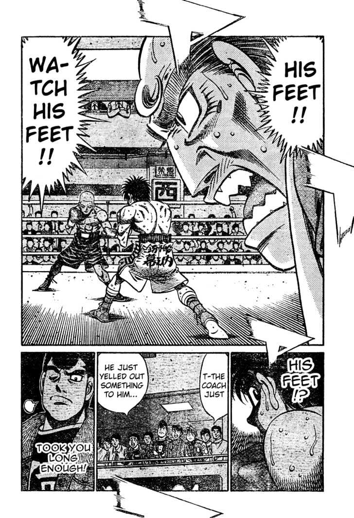 Hajime no Ippo Chapter 773 page 11 - Chapter 773 : Bewitching gloves