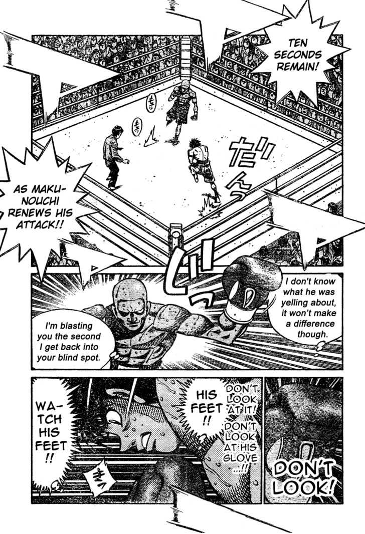 Hajime no Ippo Chapter 773 page 12 - Chapter 773 : Bewitching gloves