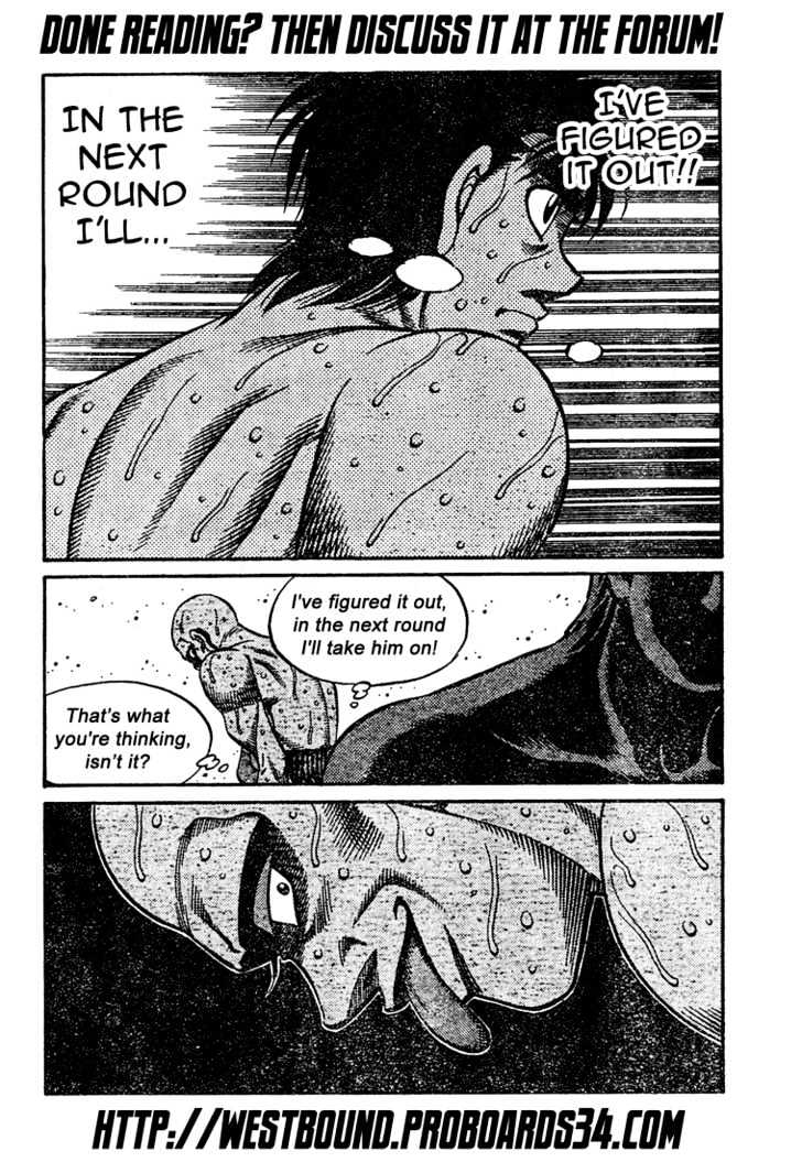 Hajime no Ippo Chapter 773 page 17 - Chapter 773 : Bewitching gloves