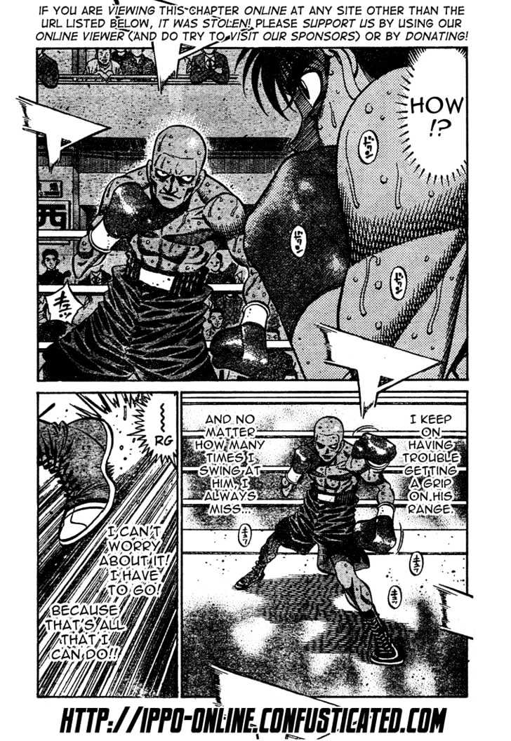 Hajime no Ippo Chapter 773 page 3 - Chapter 773 : Bewitching gloves