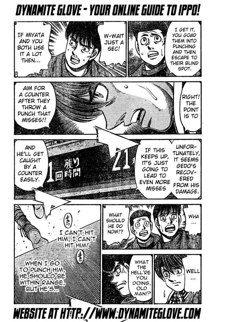 Hajime no Ippo Chapter 773 page 9 - Chapter 773 : Bewitching gloves