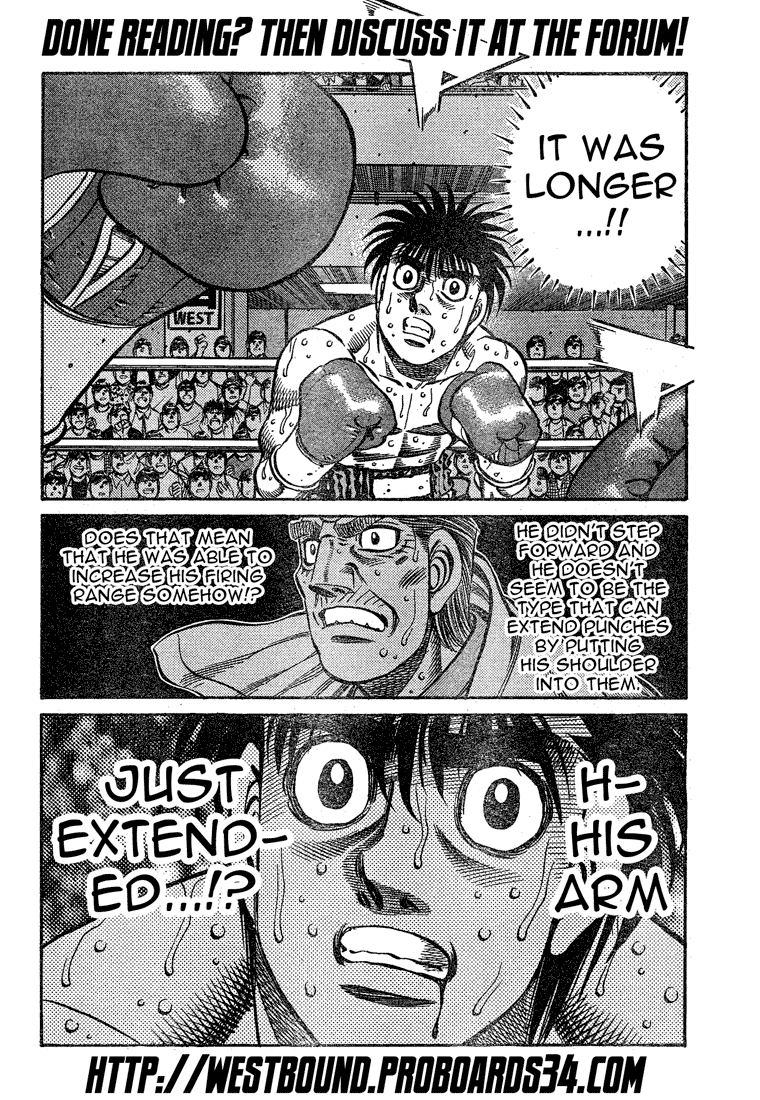 Hajime no Ippo Chapter 774.2 page 15 - Chapter 774 v2 : The Magician's True Strength