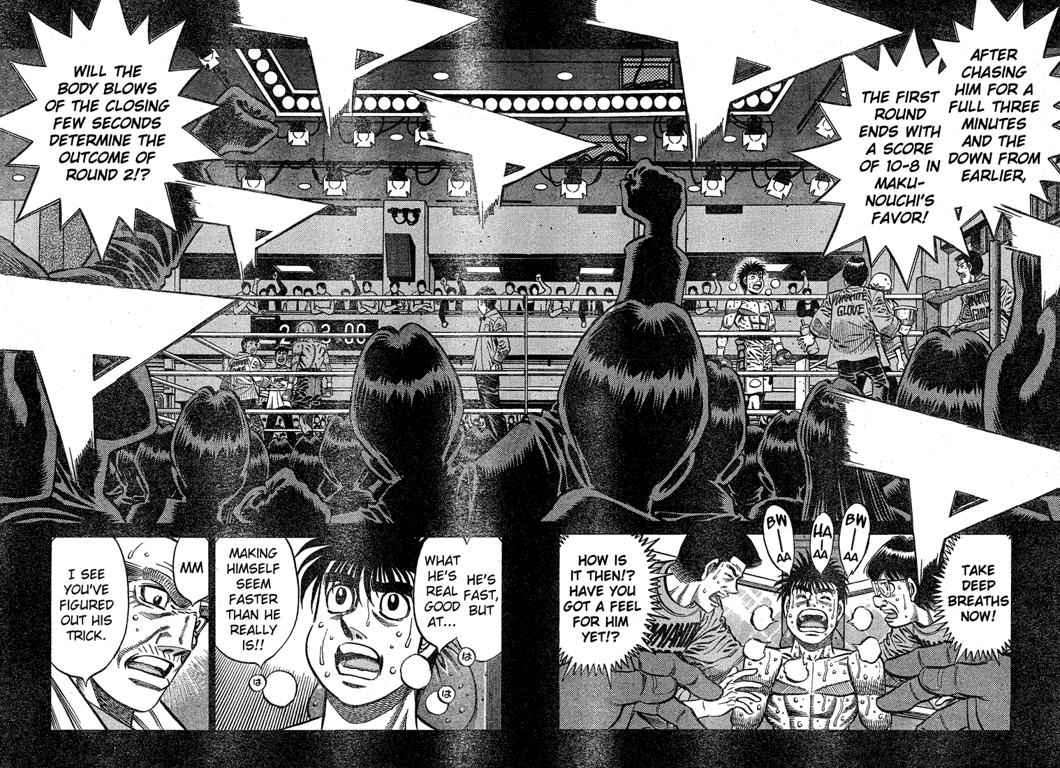 Hajime no Ippo Chapter 774.2 page 2 - Chapter 774 v2 : The Magician's True Strength