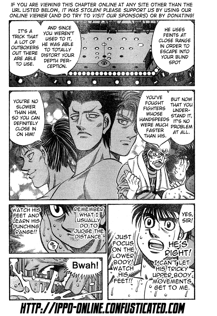 Hajime no Ippo Chapter 774.2 page 3 - Chapter 774 v2 : The Magician's True Strength