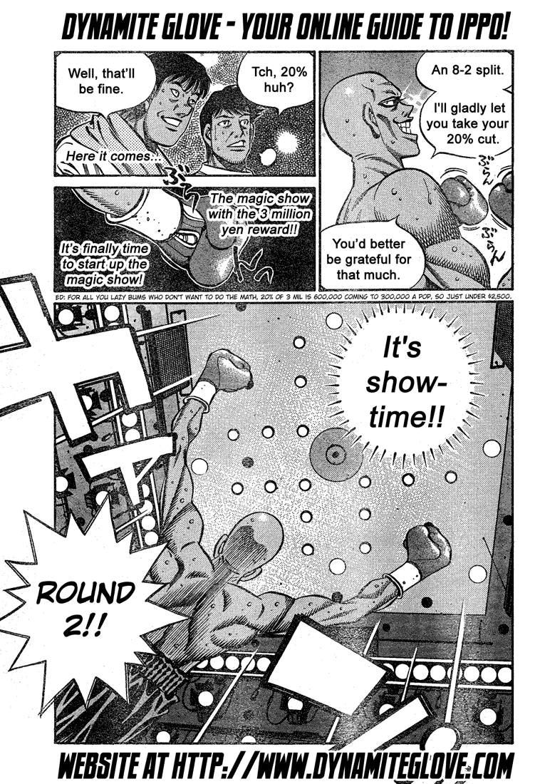 Hajime no Ippo Chapter 774.2 page 6 - Chapter 774 v2 : The Magician's True Strength