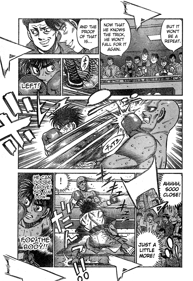 Hajime no Ippo Chapter 774.2 page 9 - Chapter 774 v2 : The Magician's True Strength