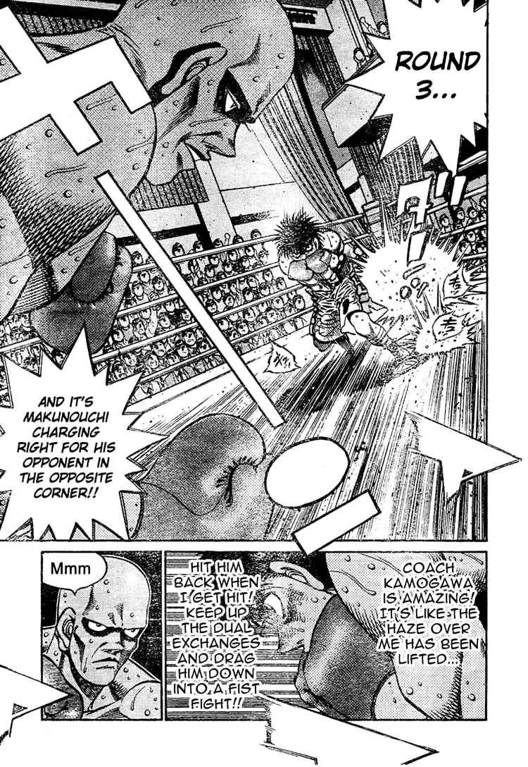 Hajime no Ippo Chapter 775 page 14 - Chapter 775 : The Arm Extends!