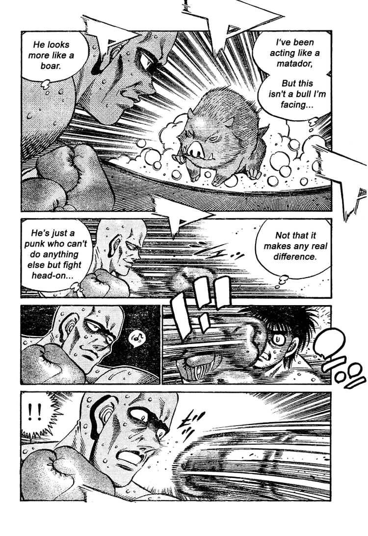 Hajime no Ippo Chapter 775 page 15 - Chapter 775 : The Arm Extends!