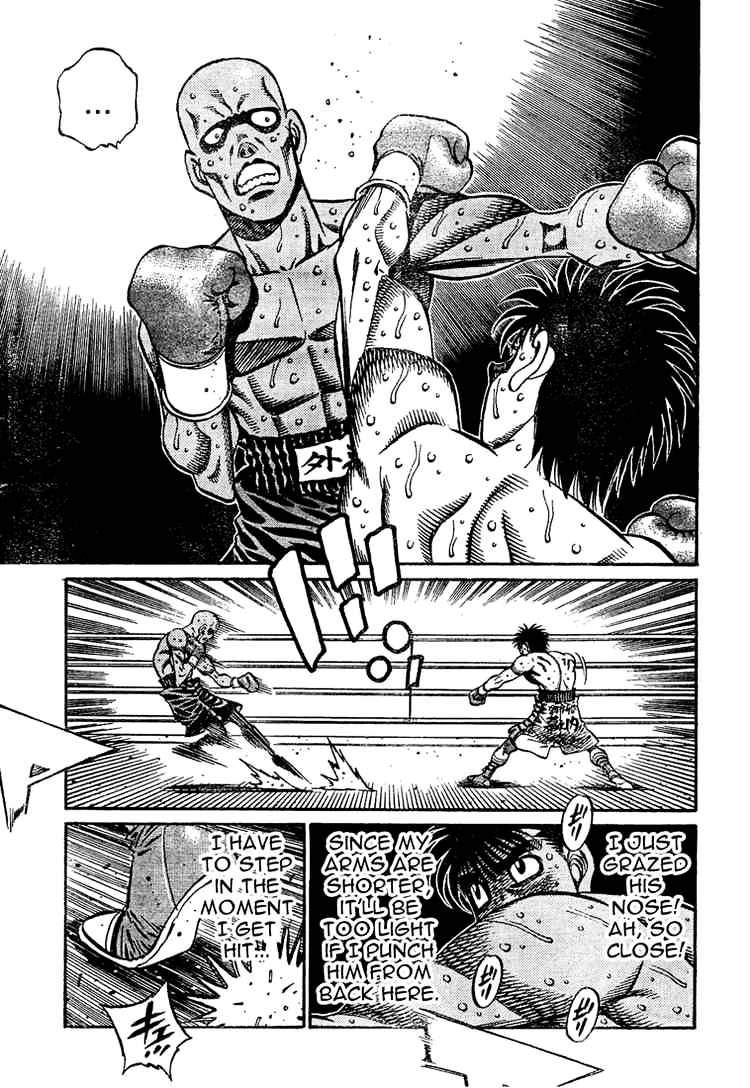 Hajime no Ippo Chapter 775 page 16 - Chapter 775 : The Arm Extends!