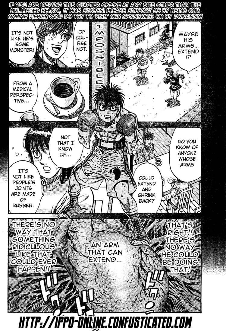 Hajime no Ippo Chapter 775 page 2 - Chapter 775 : The Arm Extends!