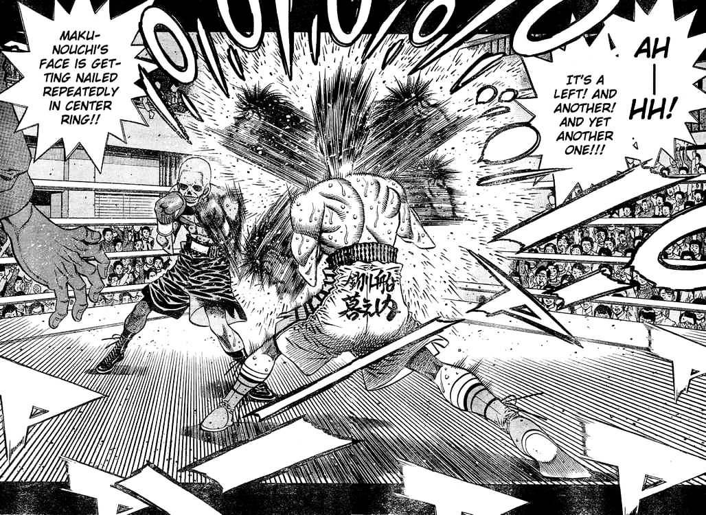 Hajime no Ippo Chapter 775 page 4 - Chapter 775 : The Arm Extends!