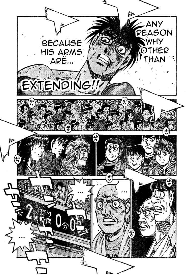 Hajime no Ippo Chapter 775 page 8 - Chapter 775 : The Arm Extends!