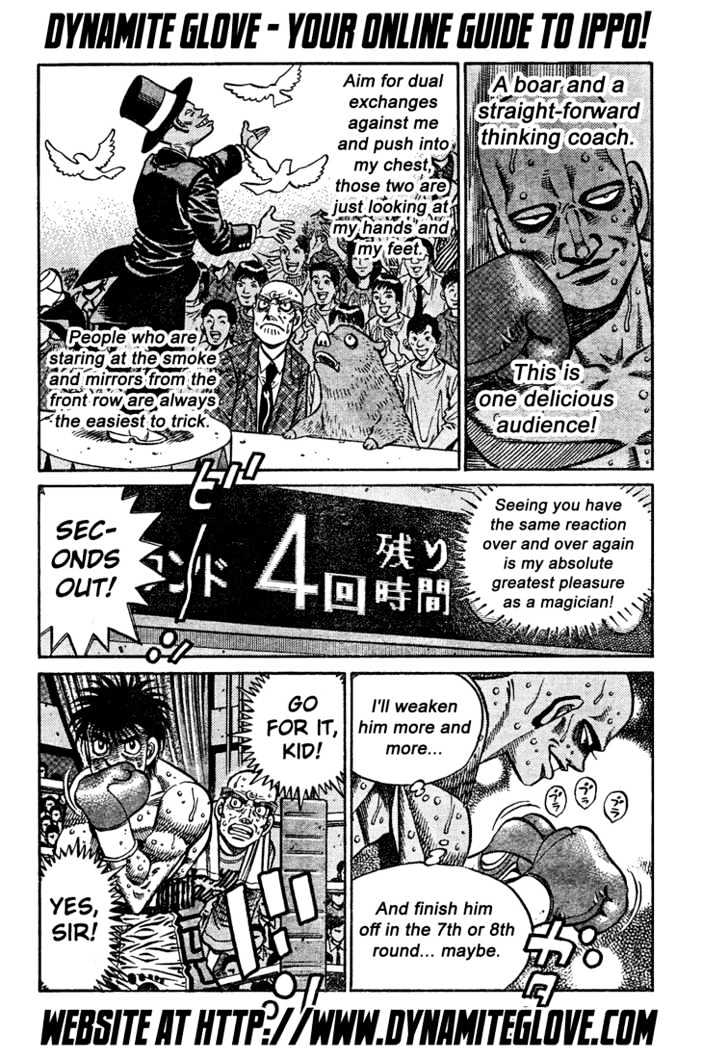 Hajime no Ippo Chapter 777 page 10 - Chapter 777 : Guns and Gloves