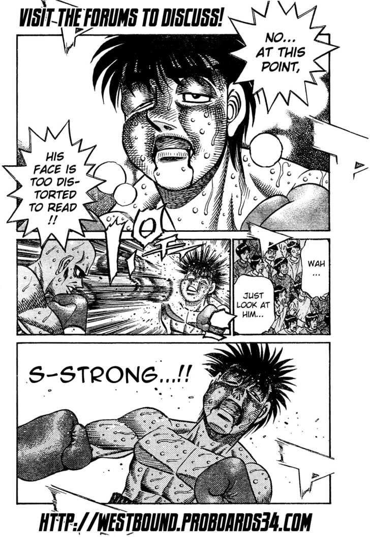 Hajime no Ippo Chapter 777 page 18 - Chapter 777 : Guns and Gloves