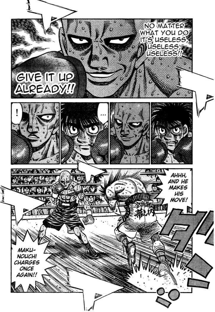 Hajime no Ippo Chapter 777 page 4 - Chapter 777 : Guns and Gloves