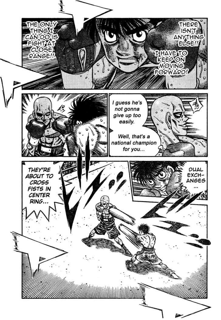 Hajime no Ippo Chapter 777 page 5 - Chapter 777 : Guns and Gloves
