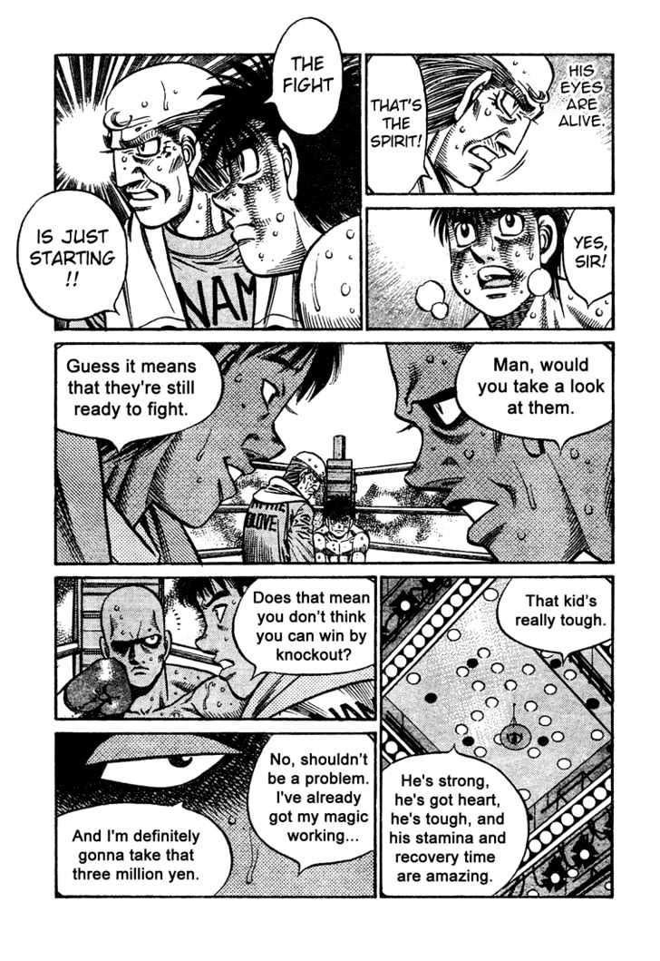 Hajime no Ippo Chapter 777 page 9 - Chapter 777 : Guns and Gloves