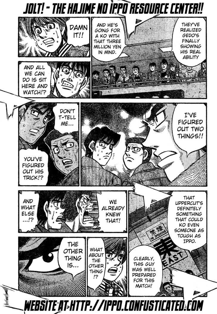 Hajime no Ippo Chapter 778 page 11 - Chapter 778 : Malfunctioning machine
