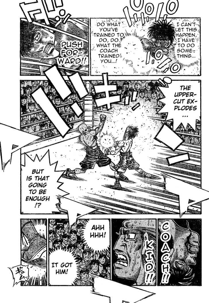 Hajime no Ippo Chapter 778 page 15 - Chapter 778 : Malfunctioning machine